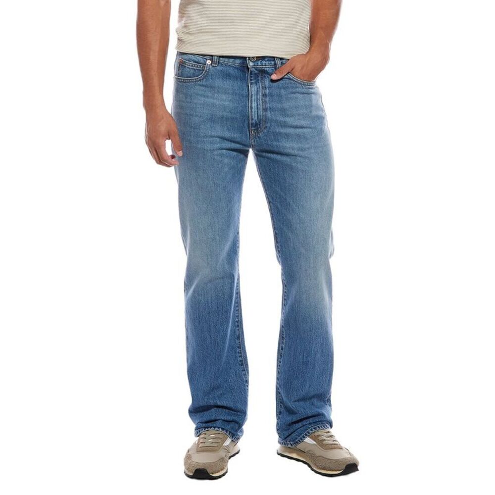 Valentino Light Straight Jean, Blue